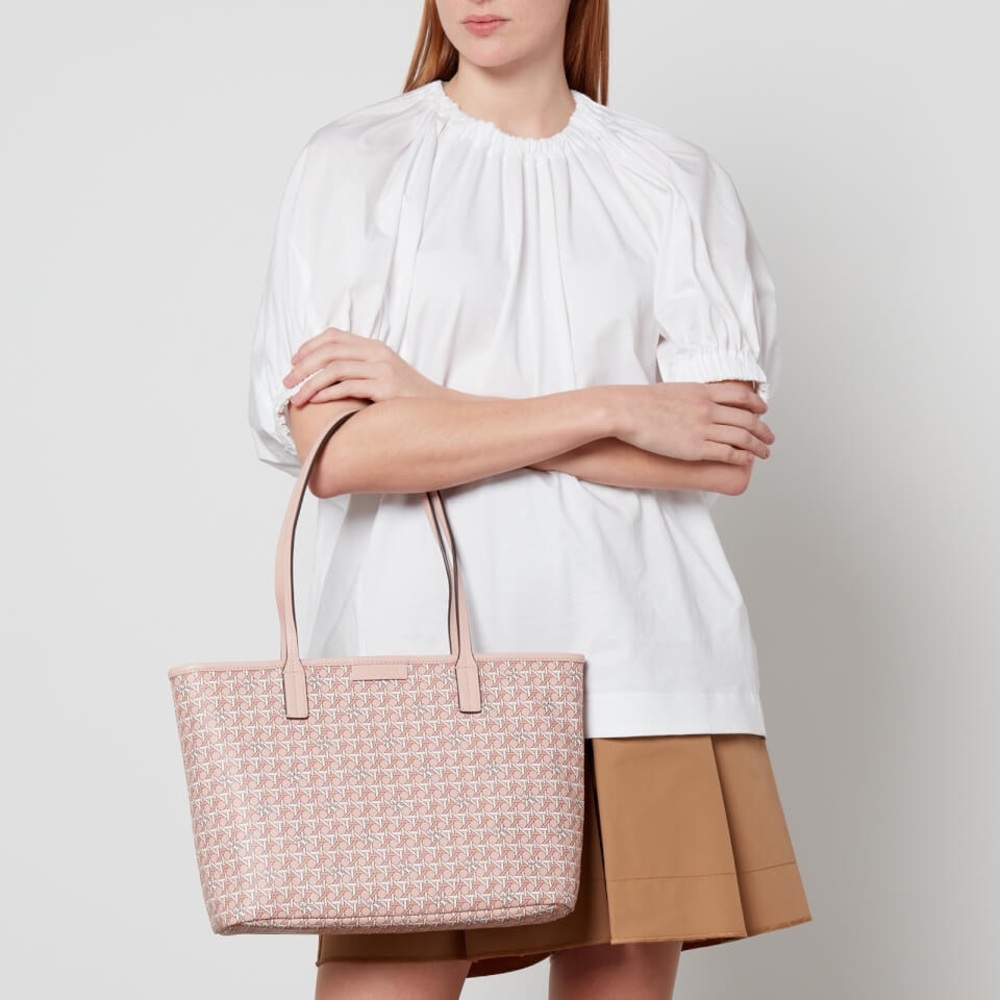 Tory Burch Ever Ready Monogram Pink Tote | OPEN TO OFFERS